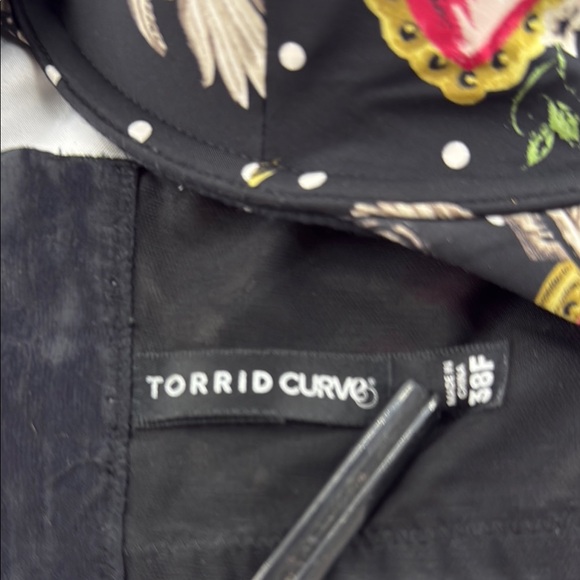 torrid Black Celestial Sacred Heart Bra 38F - Picture 2 of 6